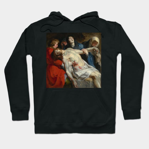 The Entombment by Peter Paul Rubens Hoodie by Classic Art Stall